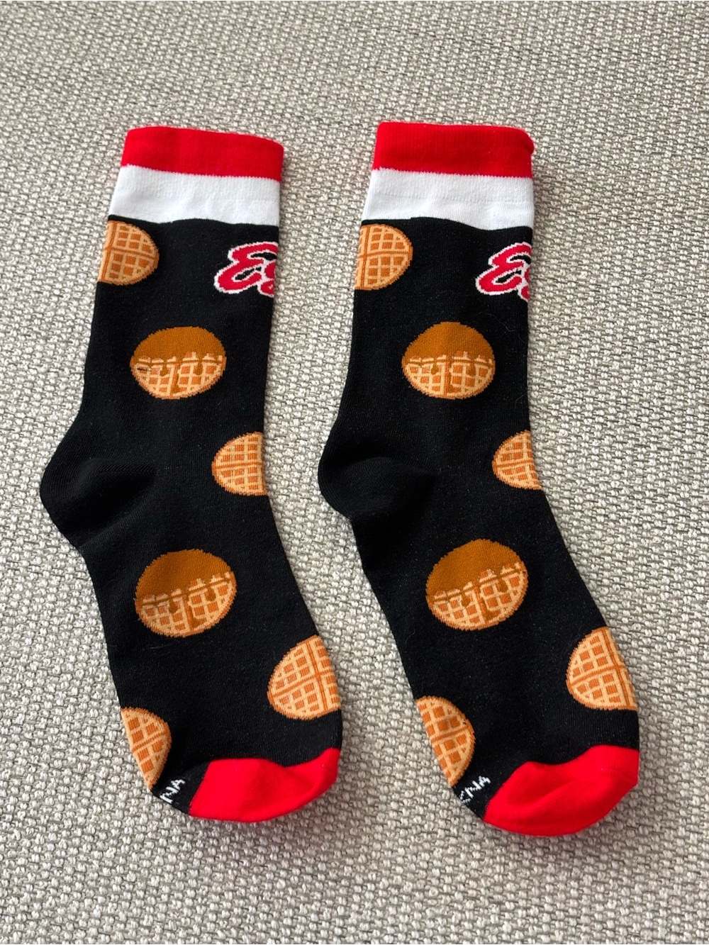 Eggo Waffles Socks (NWOT)